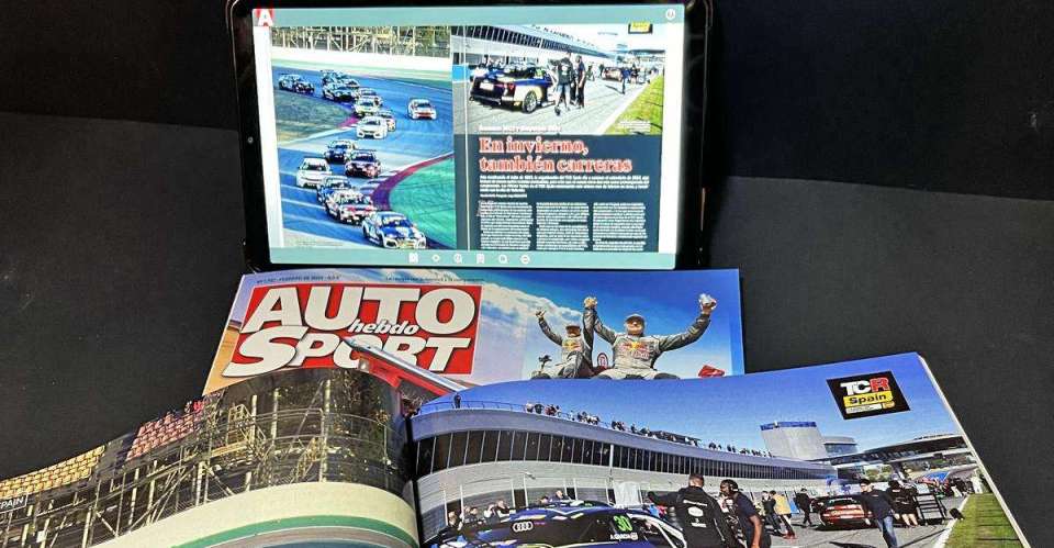 Si eres suscriptor anual de AUTOhebdo Sport, ahora podrás acceder a la revista en formato digital