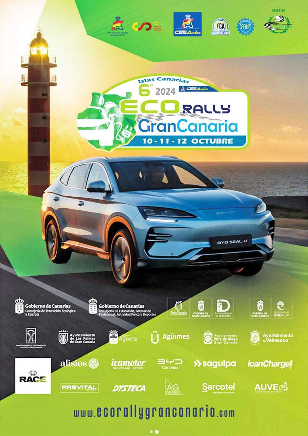 cartel eco rally gran canaria 2024