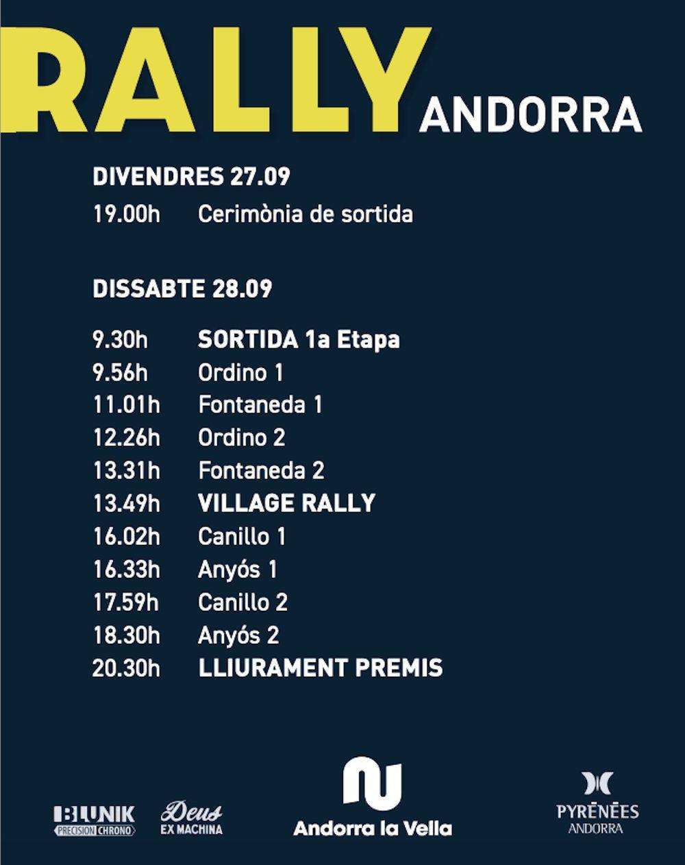 programa rally andorra 2024