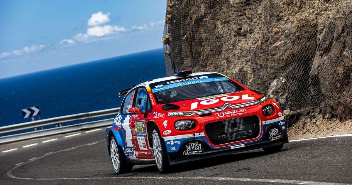 Yoann Bonato marca el ritmo en el 'Qualifying Stage' del 48 Rallye Islas Canarias