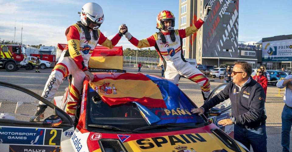 Dos oros y dos platas para España en la segunda jornada de los FIA Motorsport Games