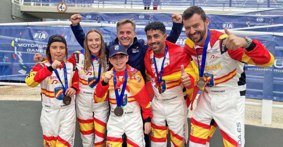 ¡La Selección Española de Automovilismo gana los FIA Motorsport Games con 18 medallas!