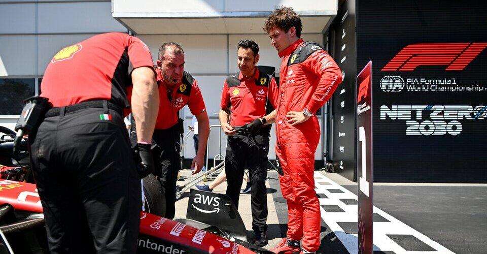 Leclerc domina en Bakú y se lleva la pole del Sprint Shootout