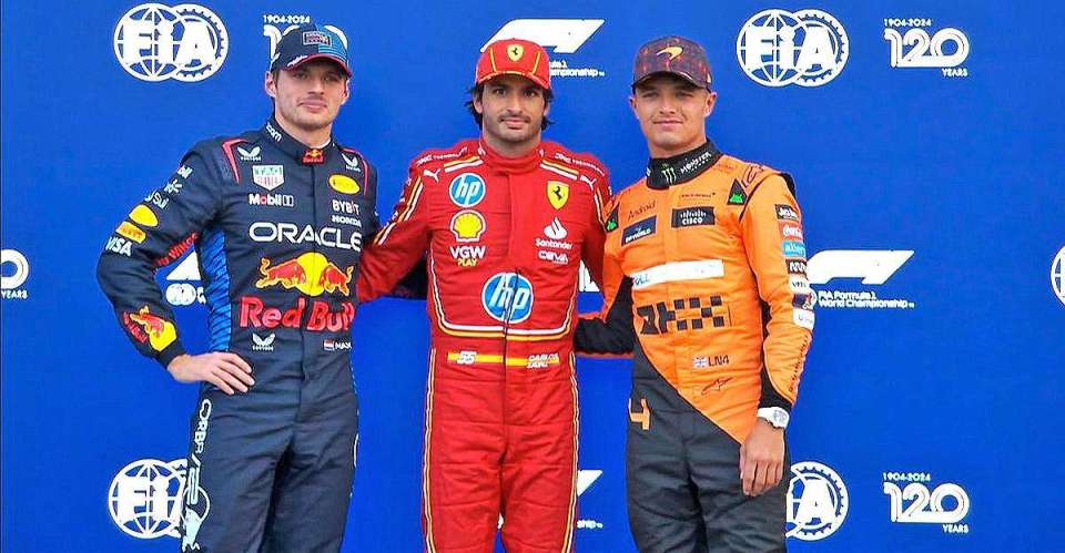 Carlos Sainz vuela y firma la pole en México