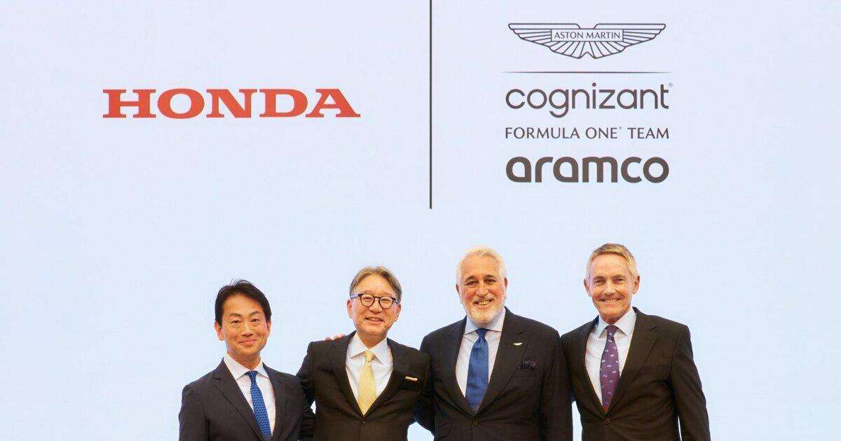 Honda regresará a la Fórmula 1 en 2026 de la mano de Aston Martin 