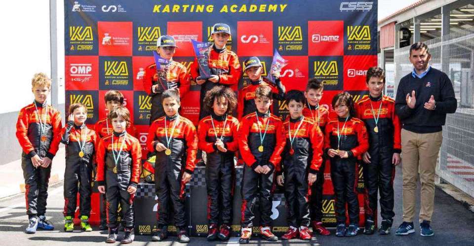 Arranque exitoso de la CS55 Racing Karting Academy en Campillos
