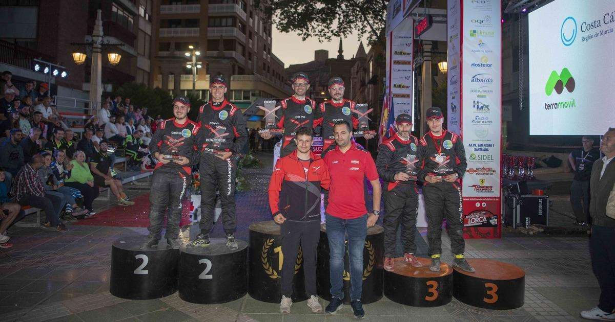 Víctor Pérez Raluy encabeza el podio más juvenil de la Copa Kobe Motor