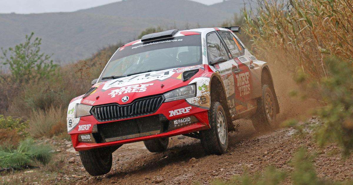 Efrén Llarena y Sara Fernández campeones del Rallye Tierras Altas de Lorca 2022