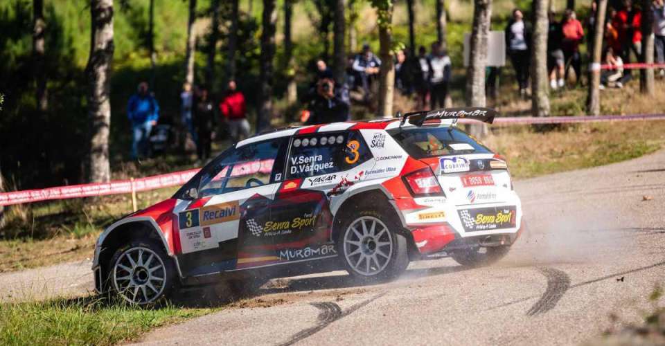 Víctor Senra triunfa en el 55 Rallye Recalvi Rías Baixas