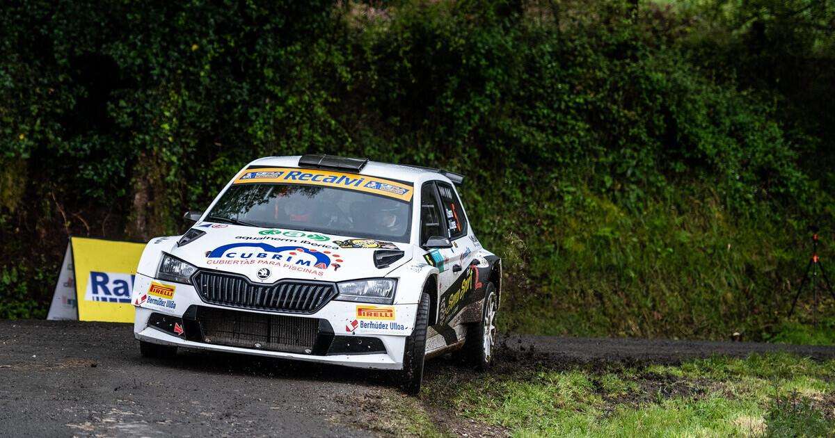 Víctor Senra lidera en el 26 Rallye do Cocido 2022