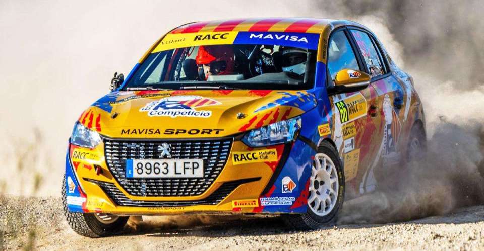 Jordi San Andrés se impone con autoridad en el RallyRACC y apunta al título