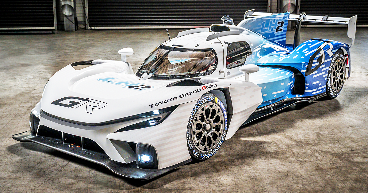 Toyota presenta en Le Mans su nuevo prototipo con motor de hidrógeno