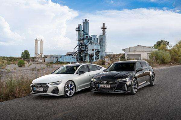 Prueba: Audi RS 6 Avant y Audi RS 7 Sportback Performance