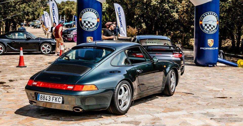 El Porsche Club España reúne a más de 150 deportivos y casi 400 socios en la celebración de su 40 aniversario