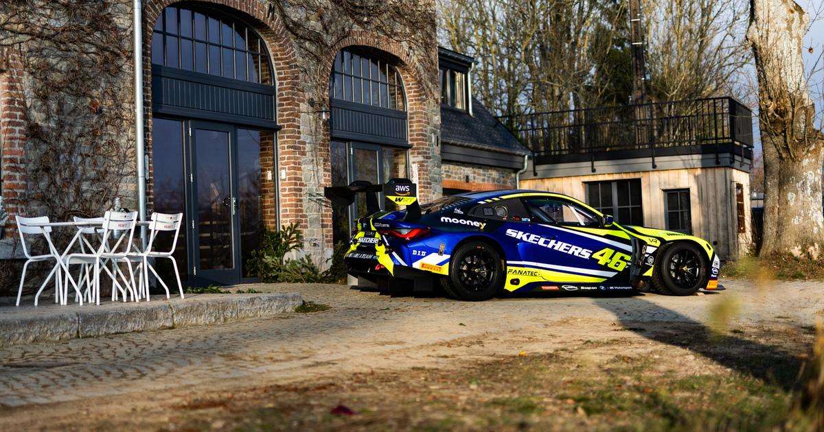 El coche de Valentino Rossi, nuevo piloto de BMW M Motorsport