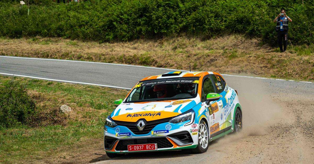 Alejandro Martín triunfa por primera vez en Península con el Renault Clio Rally5