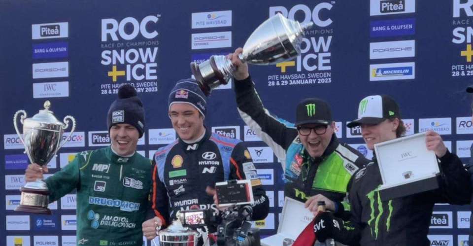 Noruega, con Solberg Padre e hijo, se lleva la Carrera de Campeones por equipos