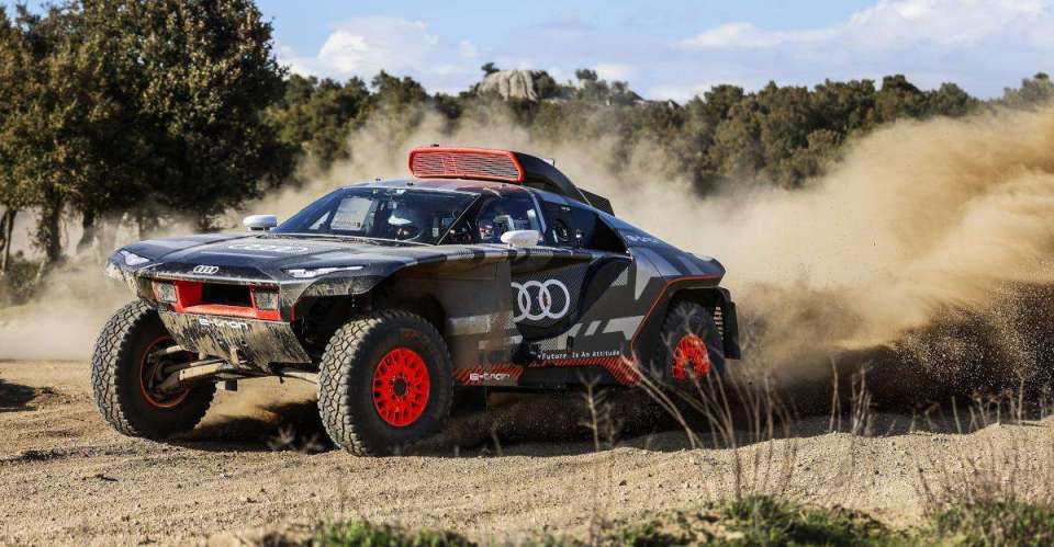 En construcción: Audi RS Q e-tron, próxima prueba racing