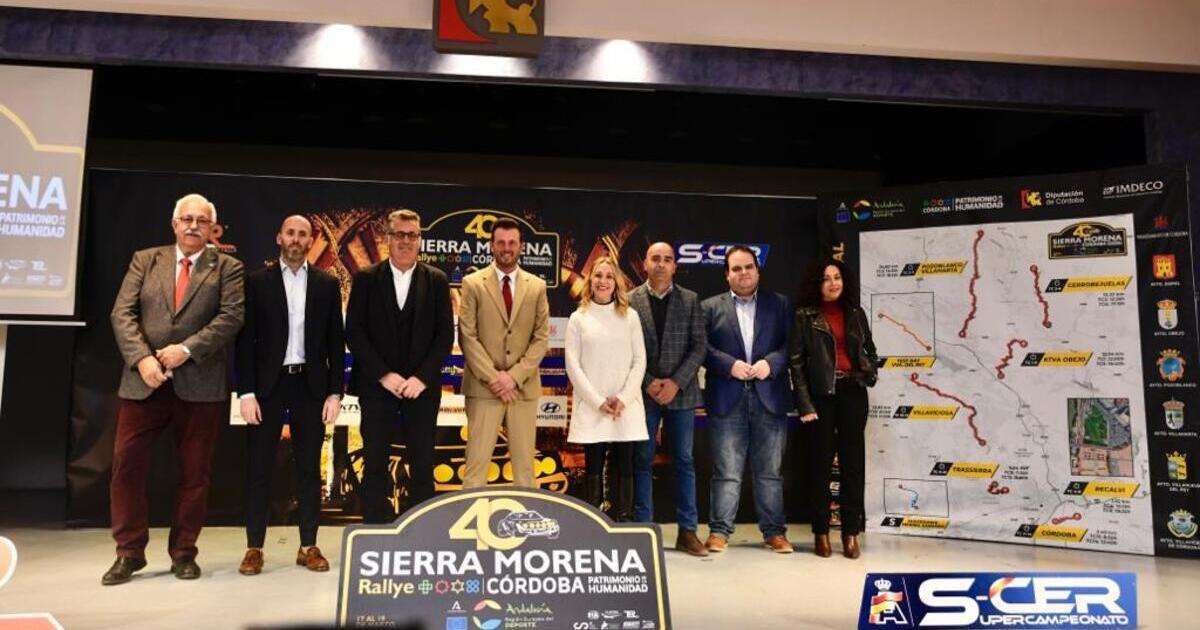 Presentación 40º Rallye Internacional Sierra Morena 
