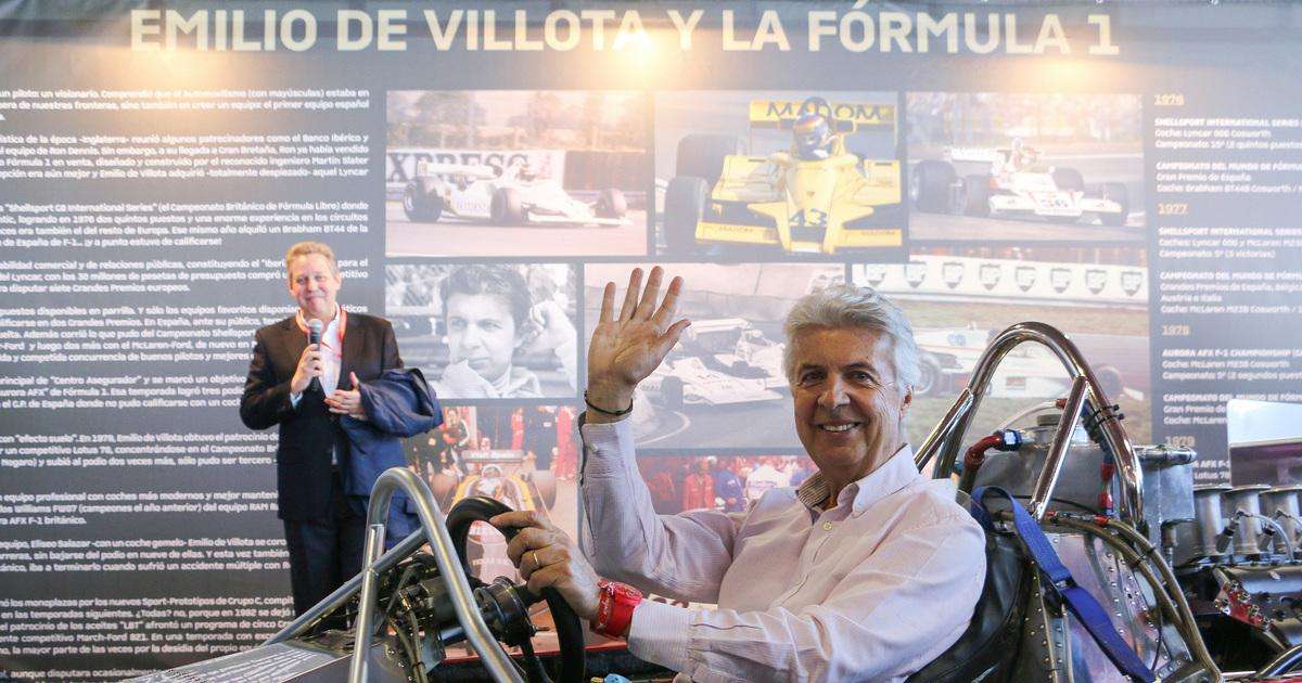 Emilio De Villota, expiloto de automovilismo español 