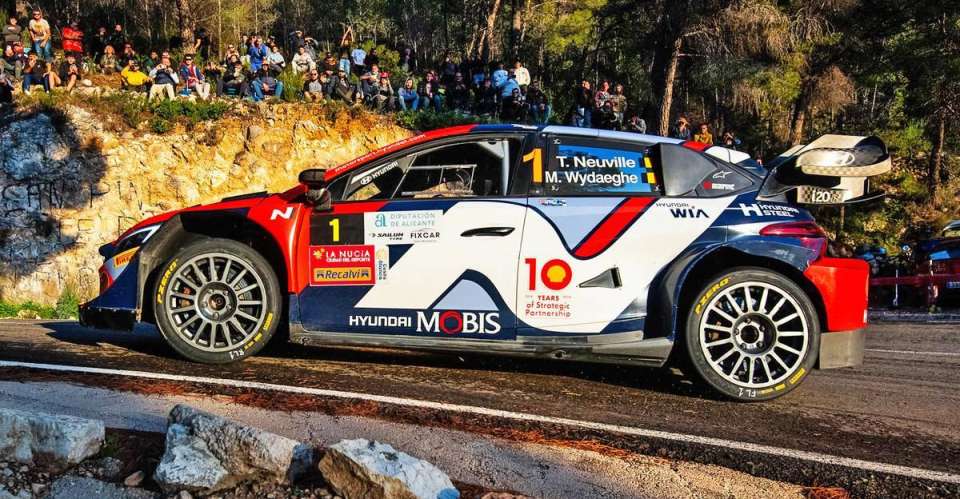 Neuville marca el mejor tiempo en el Tramo de Calificación del 30 Rallye La Nucía Mediterráneo