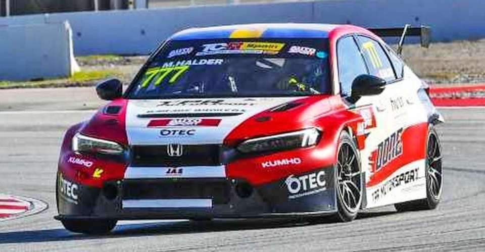 Halder gana la primera carrera del TCR Spain en Barcelona