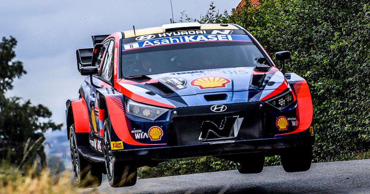 Ott Tänak se convierte en el nuevo líder del Ypres Rallye tras un costoso error de Neuville