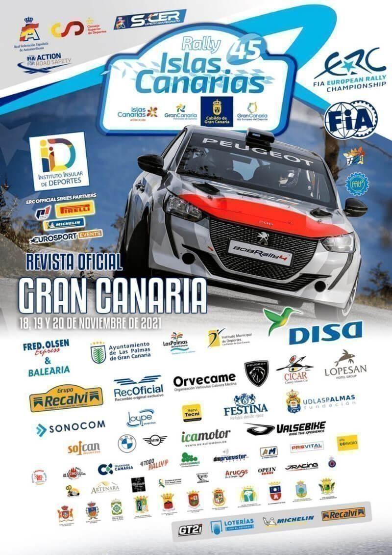 45 Rallye Islas Canarias ERC S-CER 2021