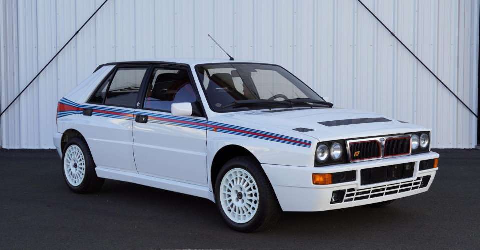 A subasta el Lancia Delta Integrale Evoluzione Martini 5 